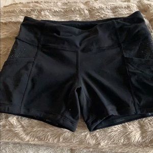 Lululemon  fitted black shorts size 4